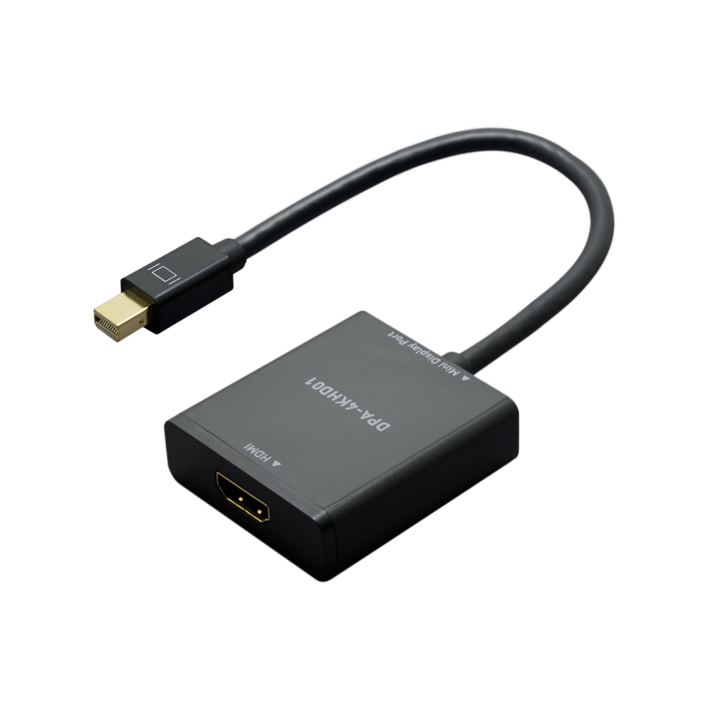 4K対応 miniDisplayPort-HDMI アダプタ [DPA-4KHD01]