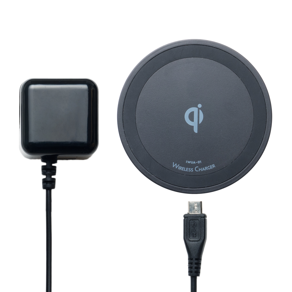 Qi対応 5W出力タイプ ワイヤレス充電アダプタ AC充電器セット [IWUA-01] | 株式会社ミヨシ