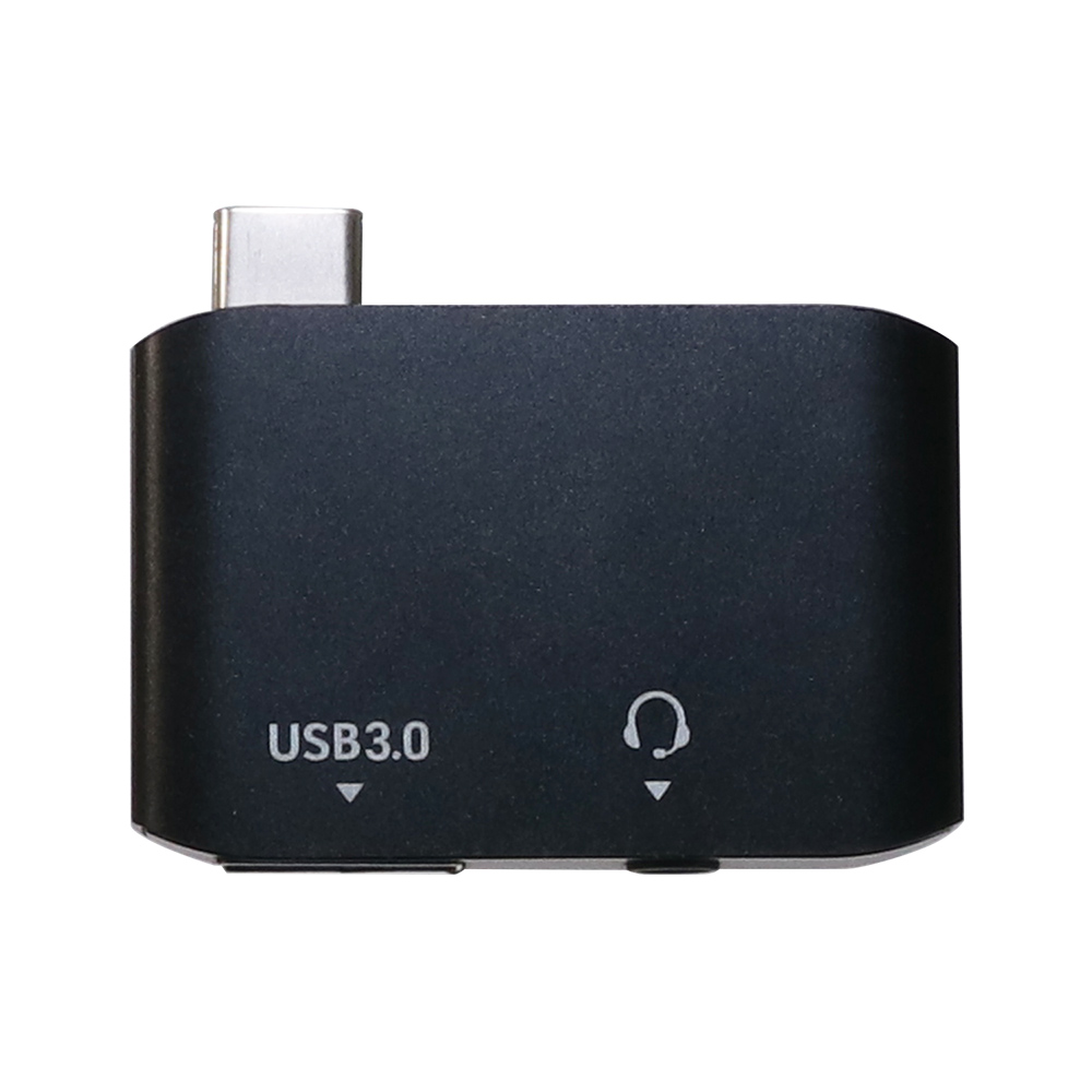 ミヨシ MCO - 3.5mmミニジャック 4極タイプ PAA-U4P USBポート オーディオ変換アダプタ 【当店限定販売】 オーディオ変換アダプタ