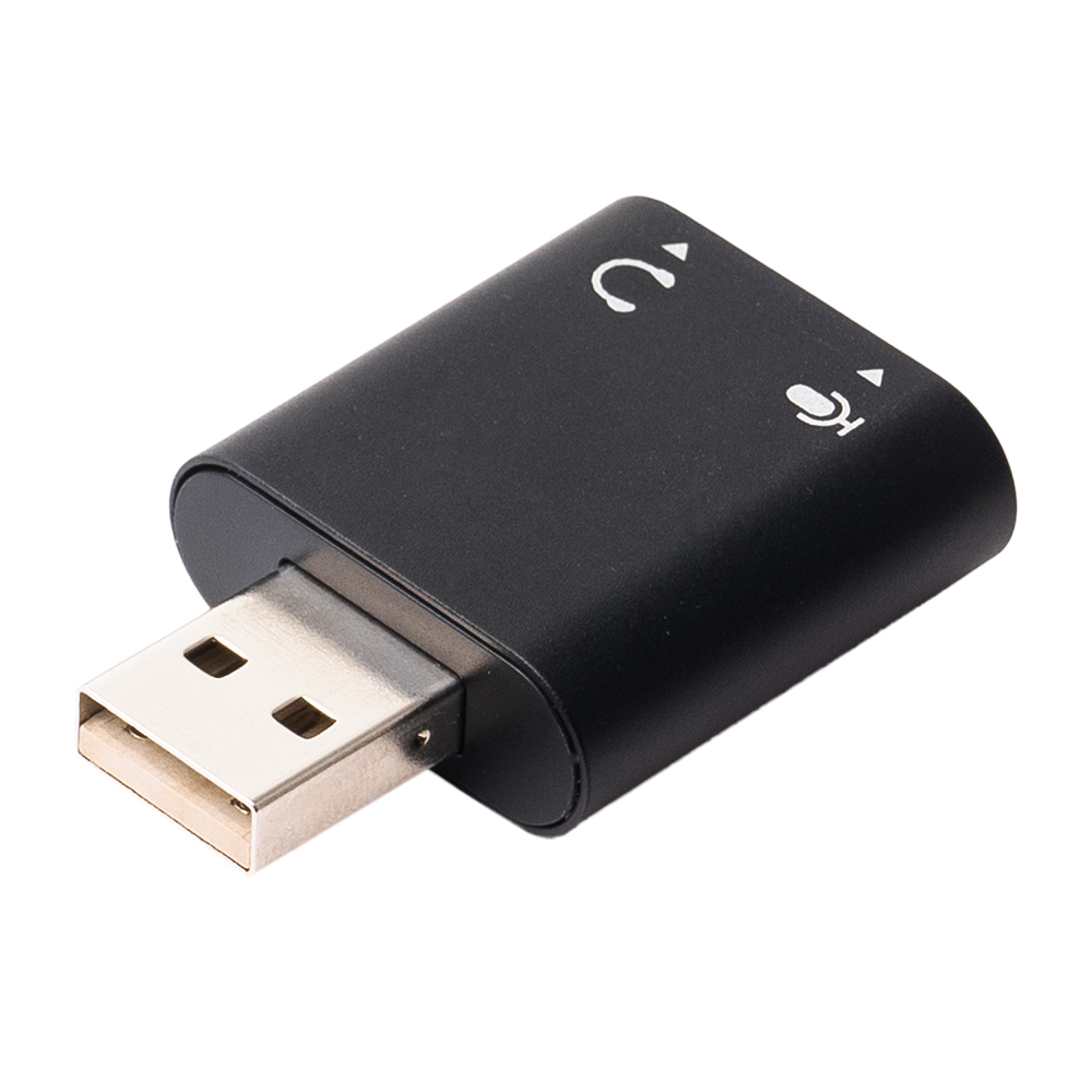 オーディオ変換アダプタ USBポート – 3.5mmミニジャック 3極タイプ [PAA-U3P]