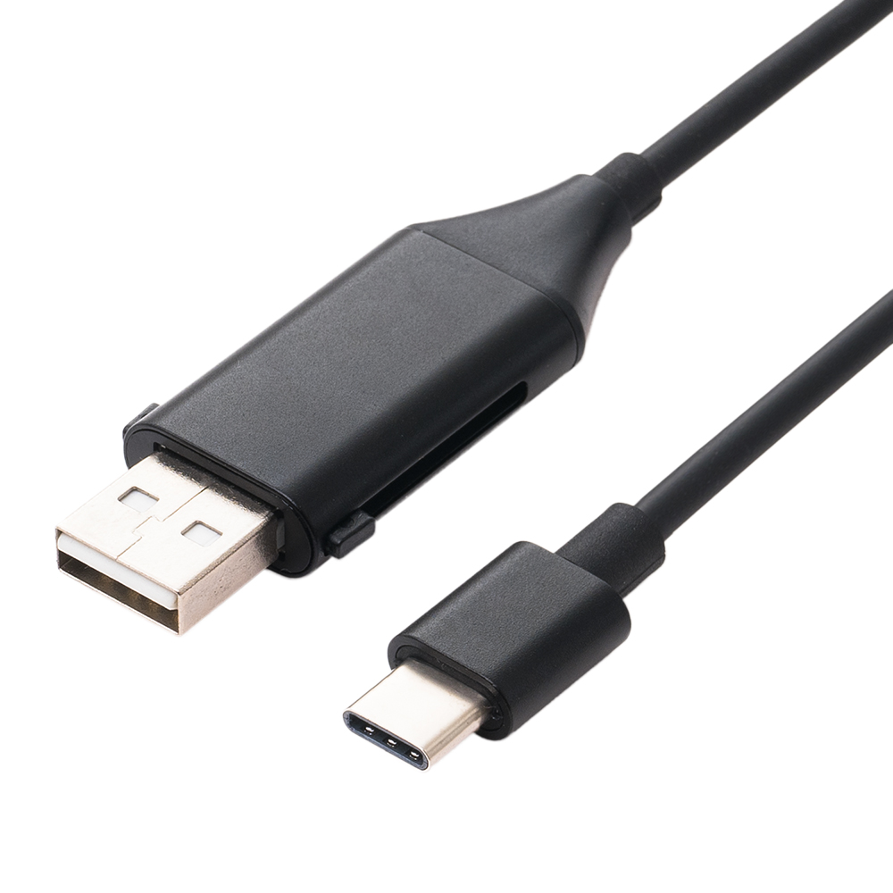 スライド変形コネクタ搭載ケーブル（USB Type-Cタイプ） [SMC-C02H] | 株式会社ミヨシ