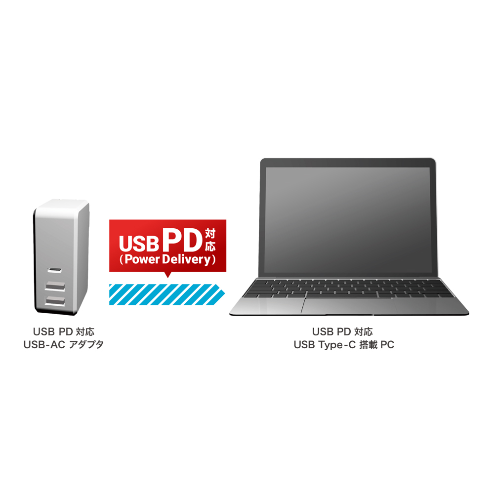 USB Type-C – Type-Cケーブル USB PD対応 / e Marker内蔵 [UPD-2]