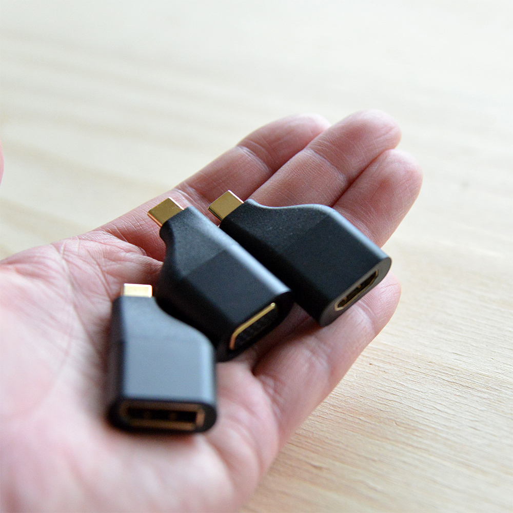 4K対応 USB Type-C – DisplayPort変換アダプタ コンパクトタイプ [USA-CDP2]