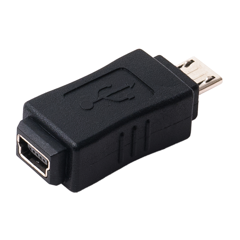 USB変換アダプタ USB mini B – USB micro B オス [USA-MIMC]