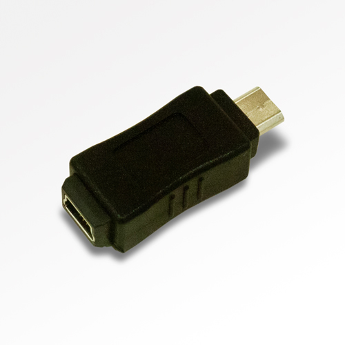 USBコネクタ 変換アダプタ USBminiB → USBmicro B タイプ [USA-MMC]